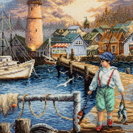 DIY Counted Cross Stitch Kit "Dad's assistant"
