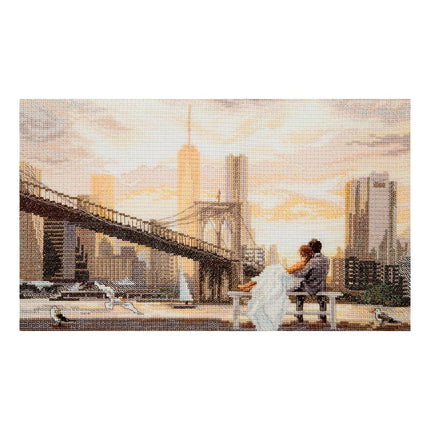 DIY Counted Cross Stitch Kit "Dawn together"