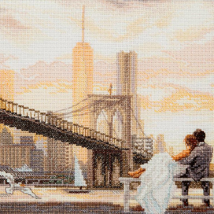 DIY Counted Cross Stitch Kit "Dawn together"