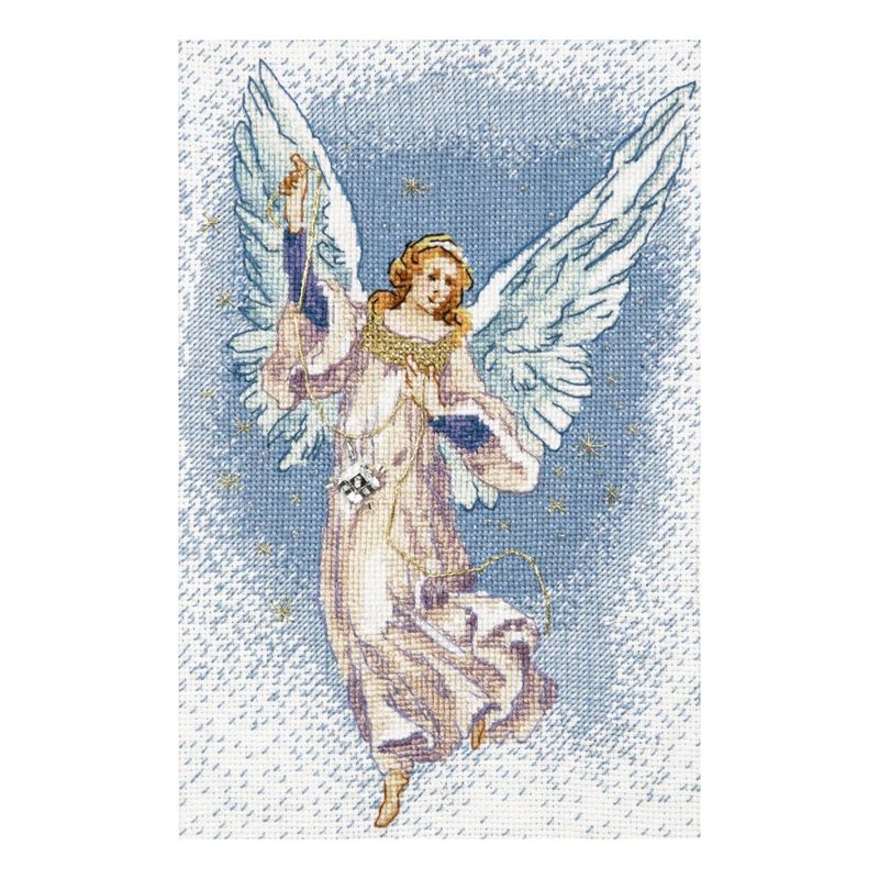 DIY Counted Cross Stitch Kit "Good news"