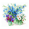 DIY Counted Cross Stitch Kit "The scent of the meadows"