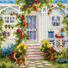 DIY Counted Cross Stitch Kit "Terrace"