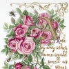 DIY Counted Cross Stitch Kit "Roses of Shakespeare"
