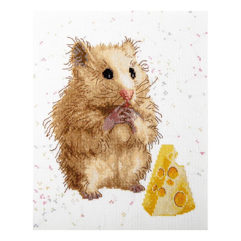 DIY Counted Cross Stitch Kit "Hamster"