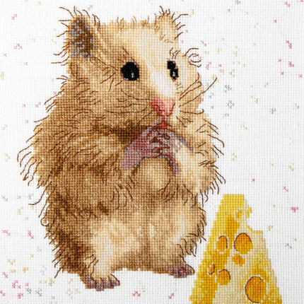 DIY Counted Cross Stitch Kit "Hamster"