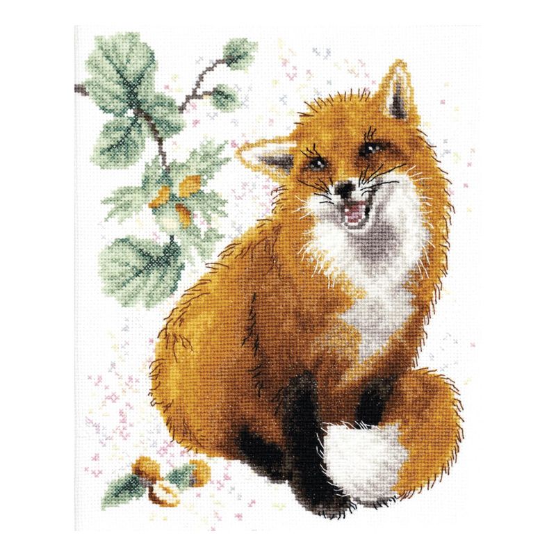 DIY Counted Cross Stitch Kit "Fox"