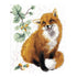 DIY Counted Cross Stitch Kit "Fox"