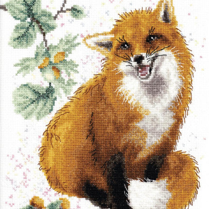 DIY Counted Cross Stitch Kit "Fox"