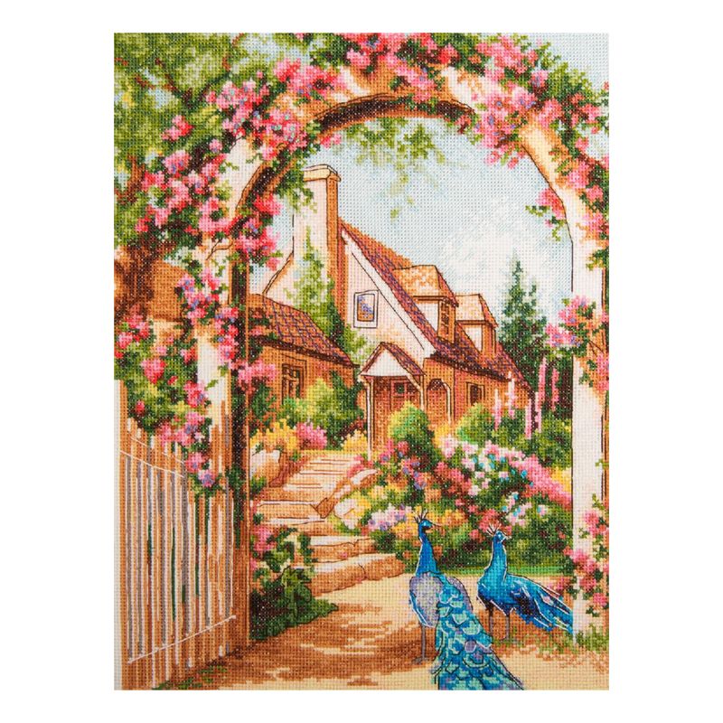 DIY Counted Cross Stitch Kit "Rose garden"