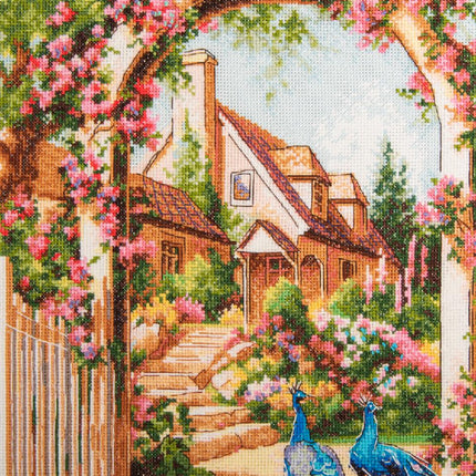 DIY Counted Cross Stitch Kit "Rose garden"