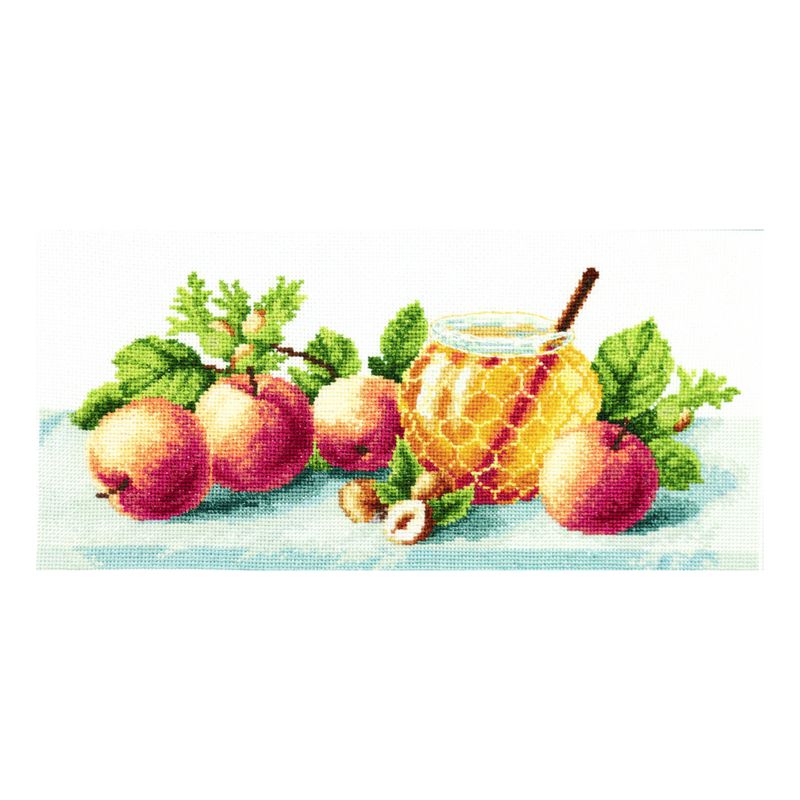 DIY Counted Cross Stitch Kit "Apple holiday"