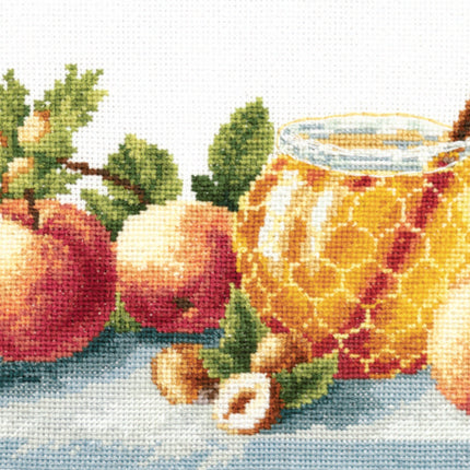 DIY Counted Cross Stitch Kit "Apple holiday"
