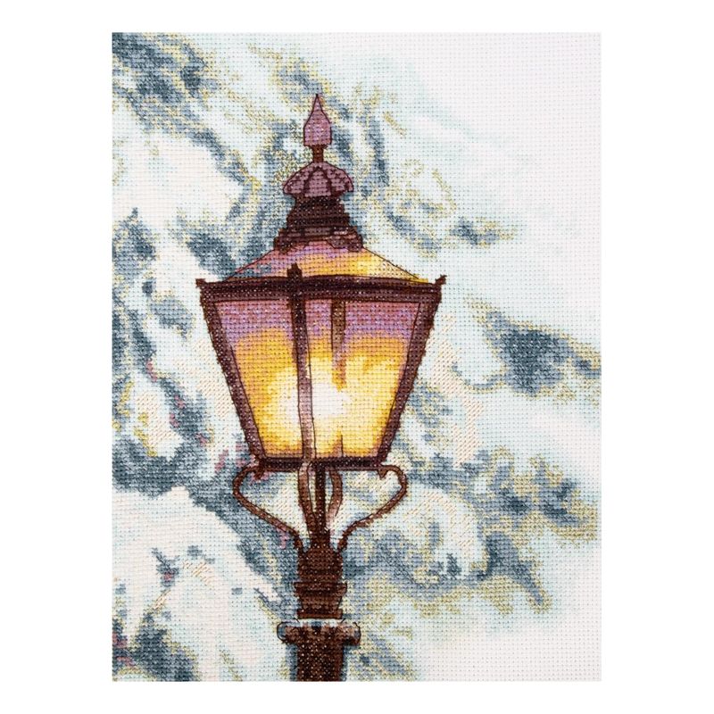 DIY Counted Cross Stitch Kit "Снігове світло"