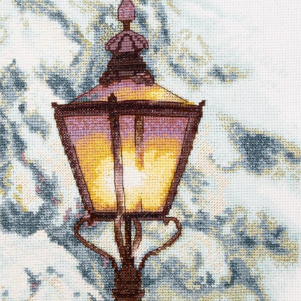 DIY Counted Cross Stitch Kit "Снігове світло"
