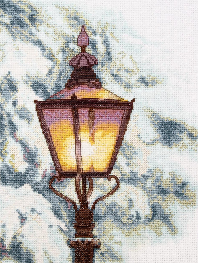 DIY Counted Cross Stitch Kit "Снігове світло"