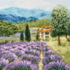 DIY Counted Cross Stitch Kit "Summer Provence"