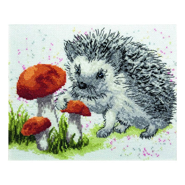 DIY Counted Cross Stitch Kit "Hedgehog"