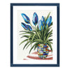 DIY Counted Cross Stitch Kit "Sky-blue tulips"