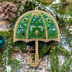 DIY Bead embroidery kit on a plastic base 