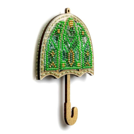 DIY Bead embroidery kit on a plastic base "Umbrella"