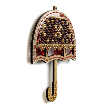 DIY Bead embroidery kit on a plastic base "Umbrella"