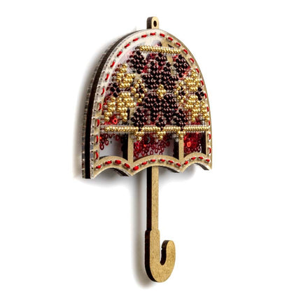 DIY Bead embroidery kit on a plastic base "Umbrella"
