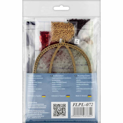 DIY Bead embroidery kit on a plastic base "Umbrella"