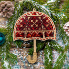 DIY Bead embroidery kit on a plastic base 