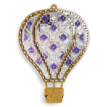 DIY Bead embroidery kit on a plastic base "Balloon"