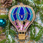 DIY Bead embroidery kit on a plastic base 