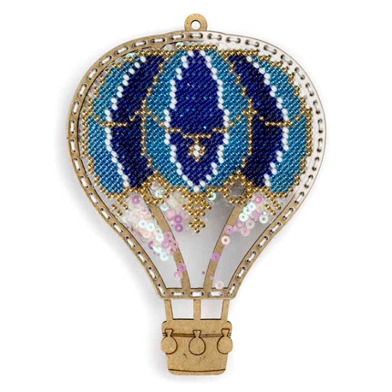 DIY Bead embroidery kit on a plastic base "Balloon"