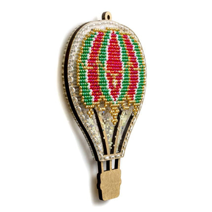 DIY Bead embroidery kit on a plastic base "Balloon"