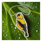 Bead embroidery kit on a plastic base 