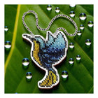 Bead embroidery kit on a plastic base 