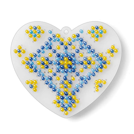 Bead embroidery kit on a plastic base "Christmas tree toys"