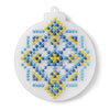 Bead embroidery kit on a plastic base "Christmas tree toys"