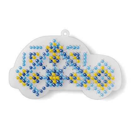 Bead embroidery kit on a plastic base "Christmas tree toys"