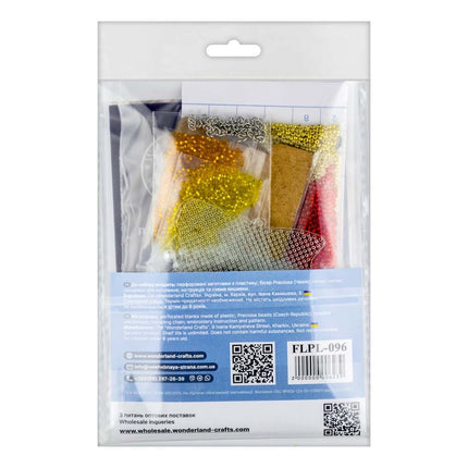 DIY Bead Embroidery Kit "Goldfish" Sea Creatures