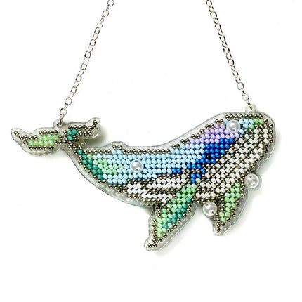 DIY Bead Embroidery Kit "Humpback Whale" Sea Creatures