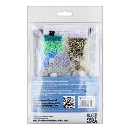 DIY Bead Embroidery Kit "Humpback Whale" Sea Creatures
