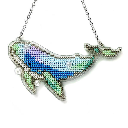 DIY Bead Embroidery Kit "Humpback Whale" Sea Creatures