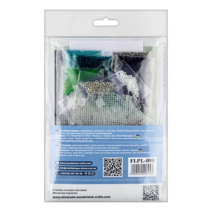 DIY Bead Embroidery Kit "Octopus" Sea Creatures