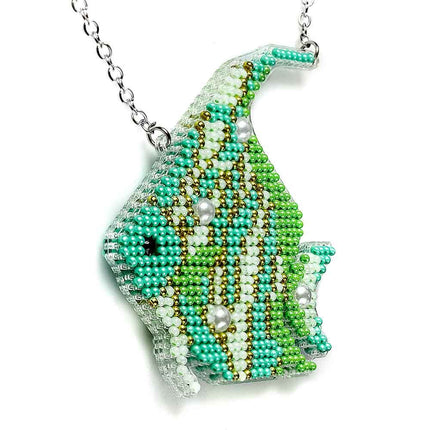 DIY Bead Embroidery Kit "Tropical Fish" Sea Creatures