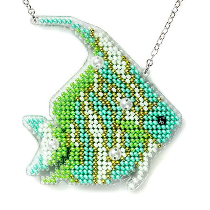DIY Bead Embroidery Kit "Tropical Fish" Sea Creatures