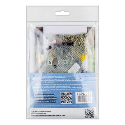 DIY Bead Embroidery Kit "Tropical Fish" Sea Creatures