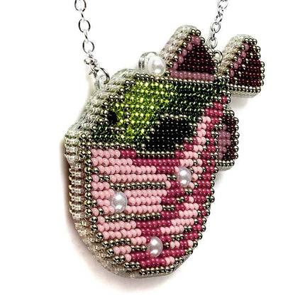 DIY Bead Embroidery Kit "Fugu" Sea Creatures