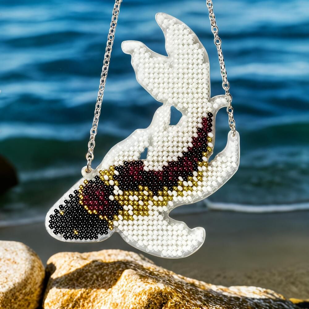 DIY Bead Embroidery Kit "Koi Carp" Sea Creatures