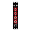 Bead embroidery kit on artificial leather Bracelet (4х22cm) FLBB-113 Black