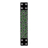 Bead embroidery kit on artificial leather Bracelet (4х22cm) FLBB-117 Black