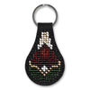 Bead embroidery kit on artificial leather Key